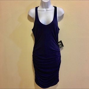 NWT Express Dress Size Small Navy Blue